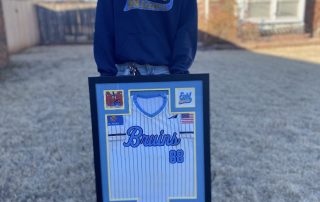 Softball Jersey Framing In Enid Oklahoma