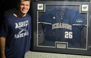 College Baseball Jersey Framing Enid Oklahoma